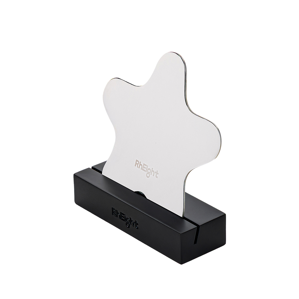 레잇 시그니처 휴대용 포켓미러 (거울+거치대포함) / Star