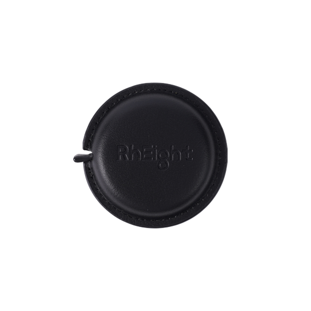 레잇 시그니처 PU 소프트 줄자 (원형 / 블랙)