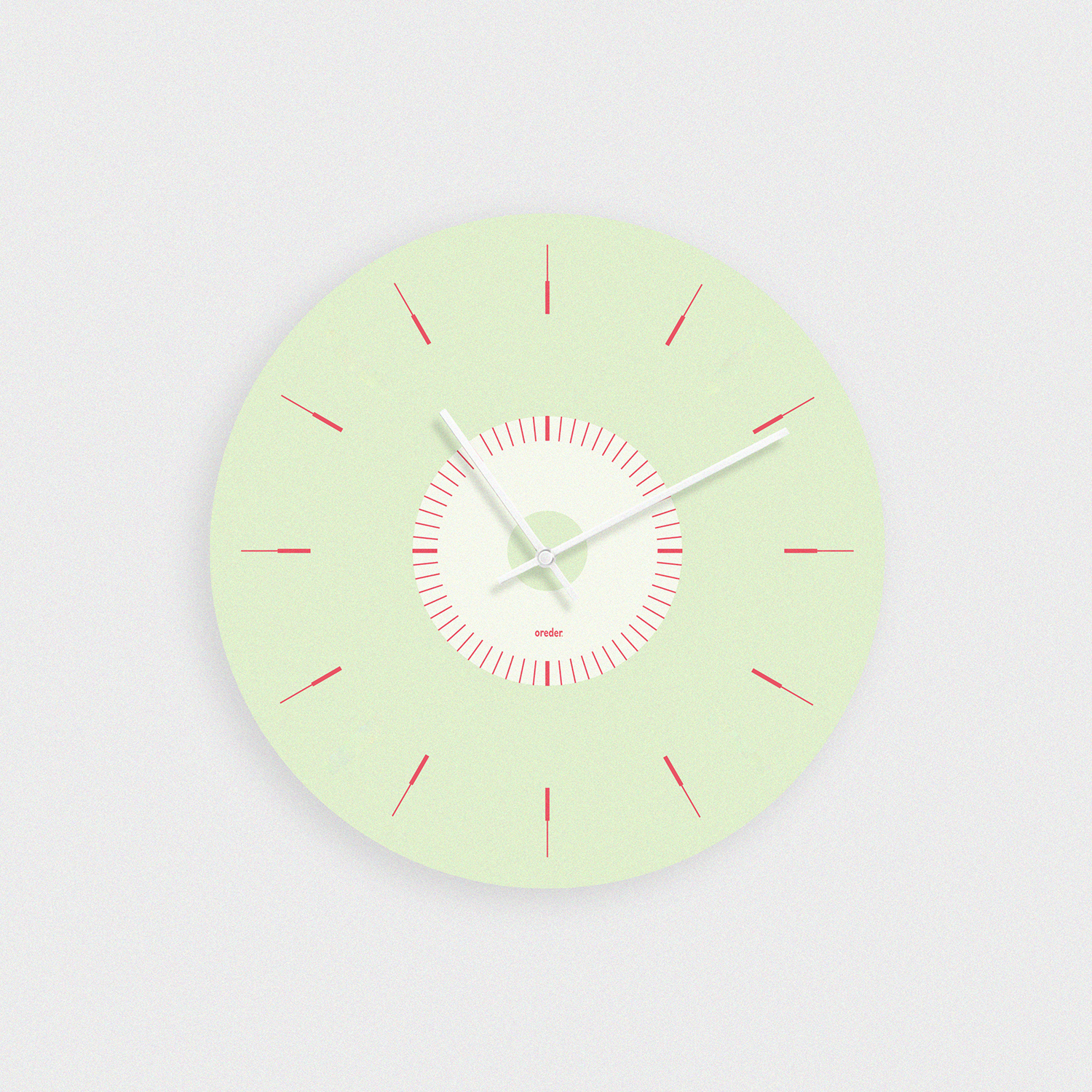 Classic Clock - Limegreen