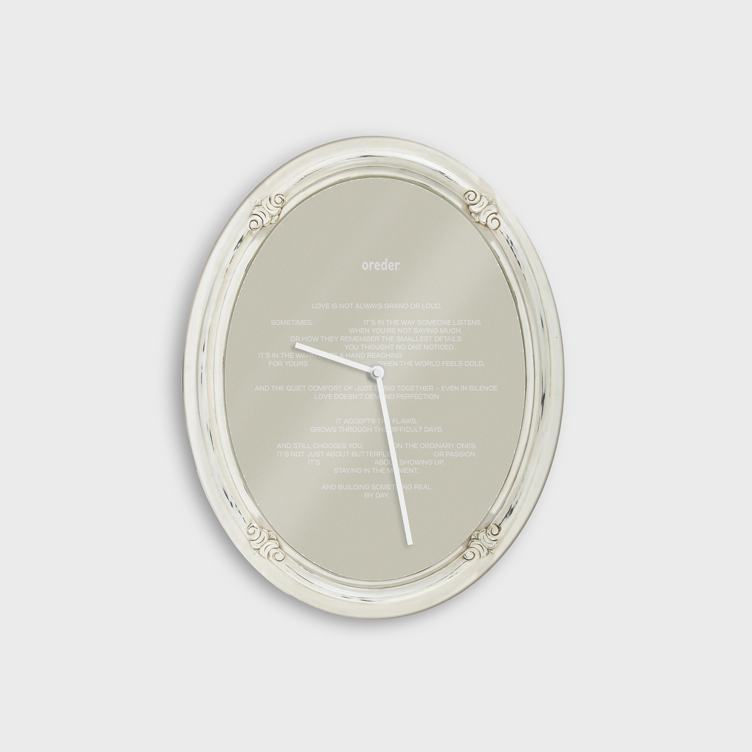 Vintage Clock - Antique Frame