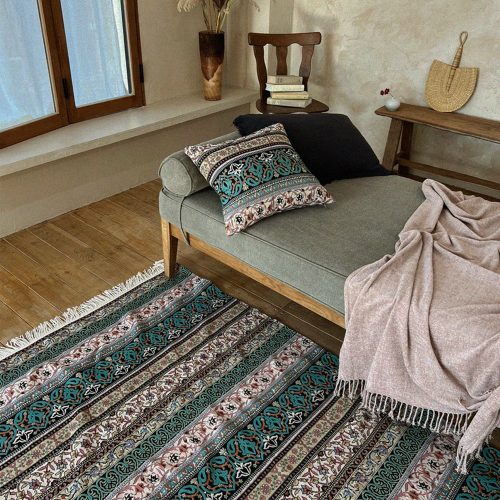 로무르 에스닉 카페트 캠핑 러그 피크닉매트 