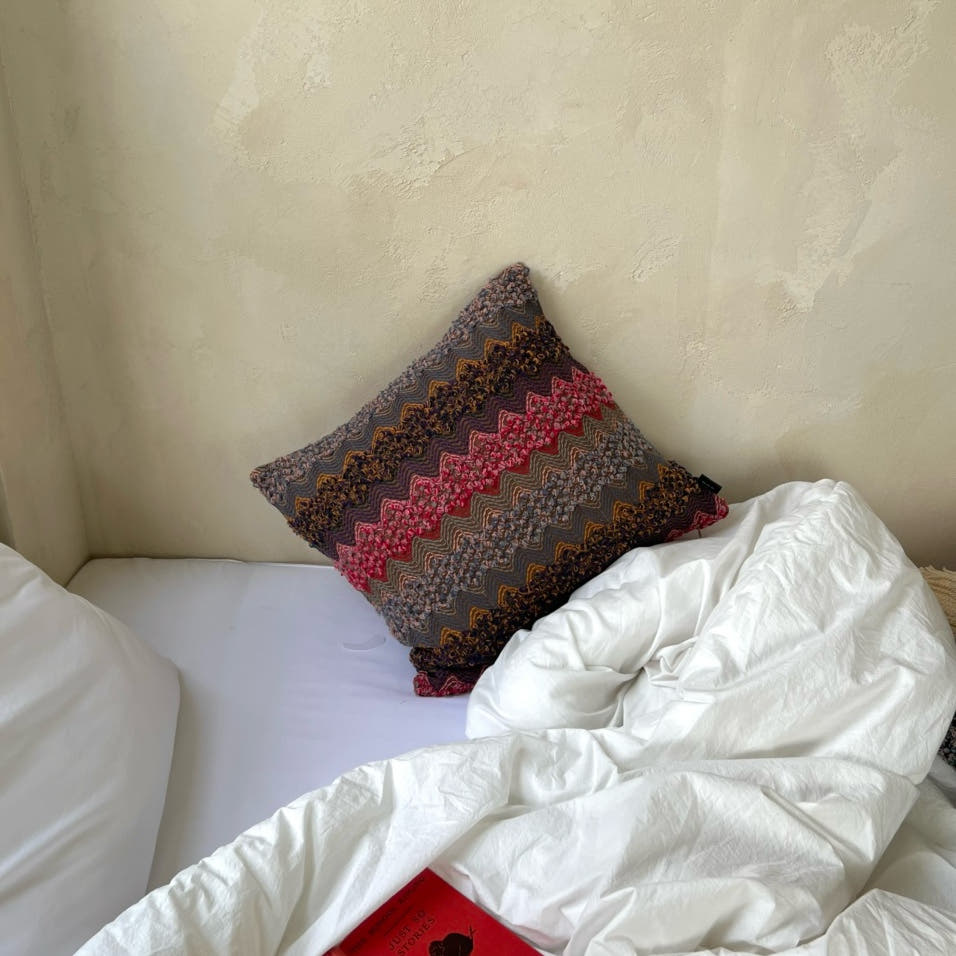 카뮈 보헤미안 에스닉 쿠션커버 방석커버