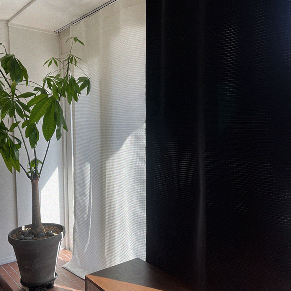 블러드 방한 방풍 암막 커튼