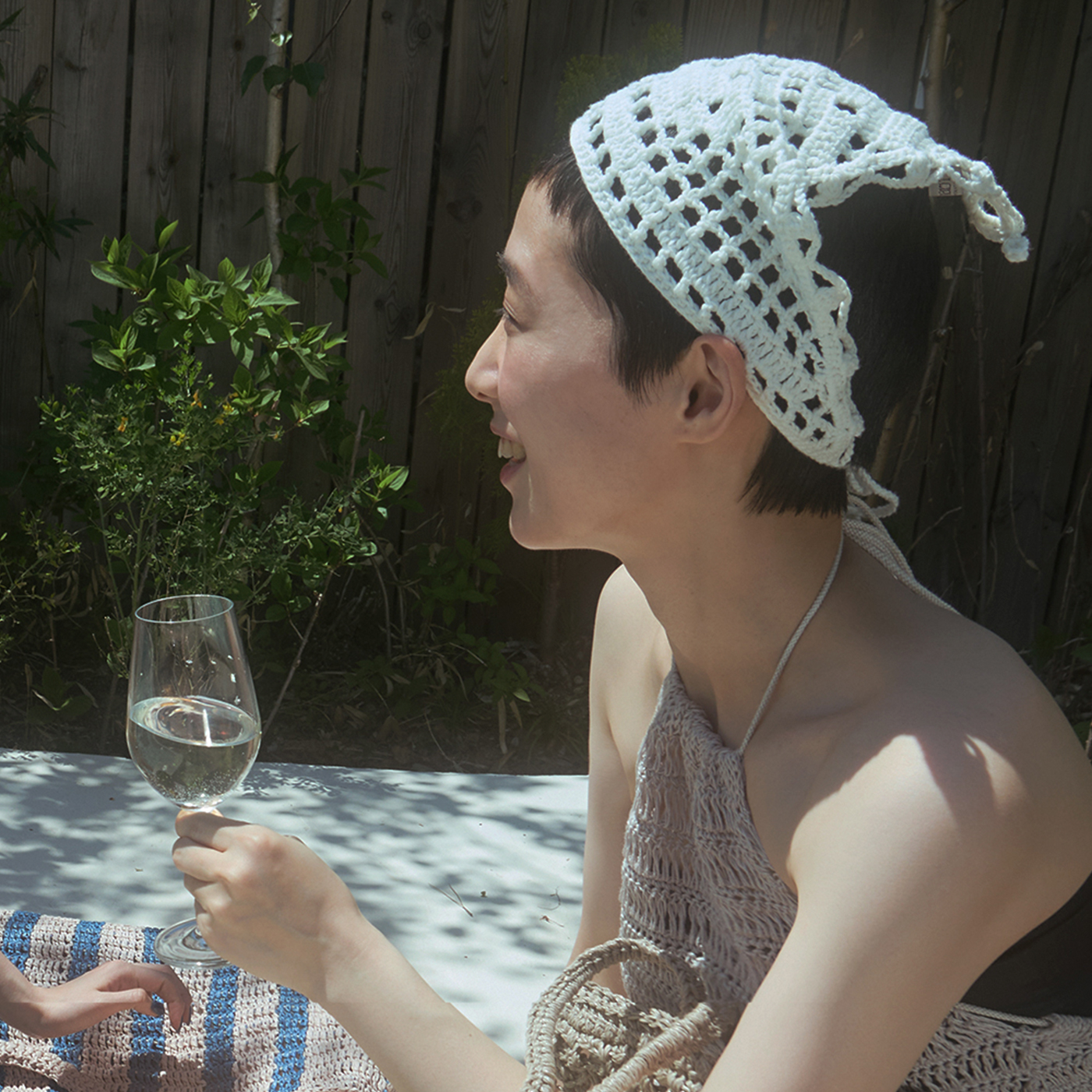 SUN VEIL BONNET